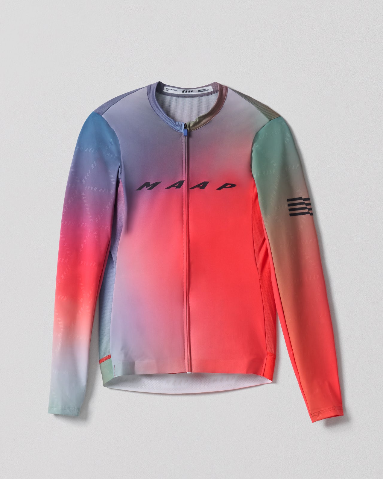 Women's Blurred Out Pro Hex LS Jersey 2.0